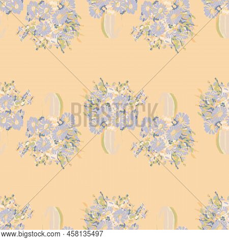 Floral Flora Repeat Vector Pattern Background Print