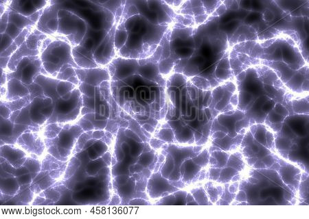 Artistic Smooth Phosphorescent Energy Arks Digital Graphic Background Or Texture Illustration