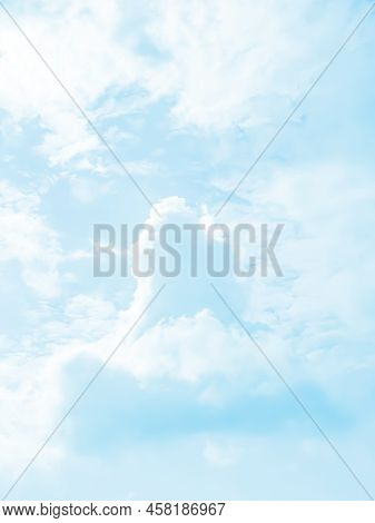 Abstract Cloudy Background, Beautiful Natural Streaks Of Sky And Clouds, Beautiful Natural Landscape