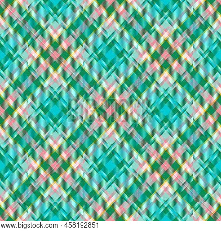 Tartan Scotland Seamless Plaid Pattern Vector. Retro Background Fabric. Vintage Check Color Square G