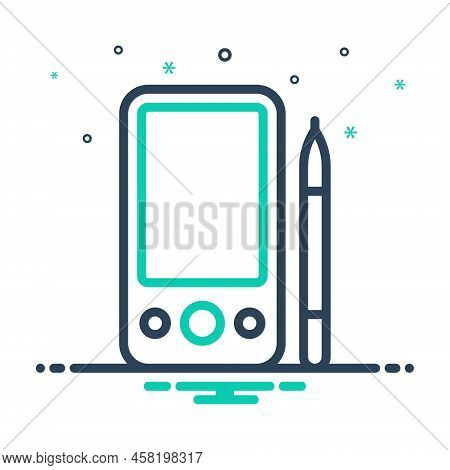 Mix Icon For Pdas Phone Phone Mobile Edit Pencil Electronic Creative
