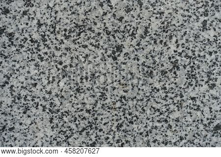 Background - Texture Of Black And White Polished Granite