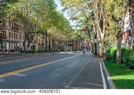 Tbilisi, Georgia - 18 September, 2021: Chavchavadze Avenue In Tbilisi