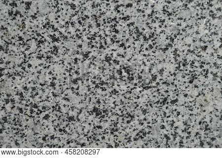 Pattern Of Black And White Polished Granite Stone