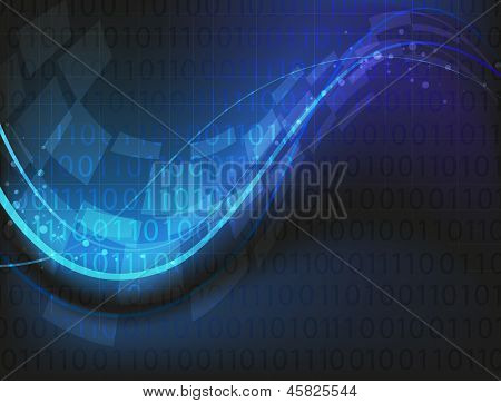 Binary Code Background