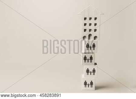 Residential Building Capacity. Construction Of Housing For Families. Organization Of Residents. Favo