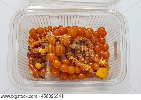 Amber Necklaces Bracelets Anklets Beads Gemstones Jewellery In Box