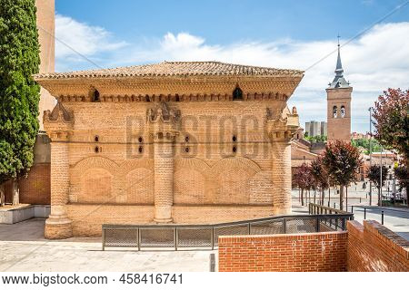 View At The Lucena Church In The Streets Of Guadalajara In Spain