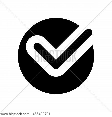 Accept Button Black Vector & Photo (Free Trial) | Bigstock