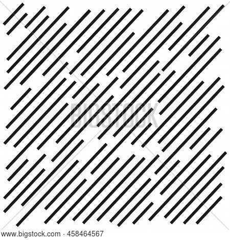 Abstract Font. Line Art. Vector Illustration. Stock Image.