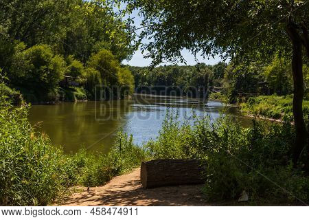 The Confluence Of The Rivers Dyje And Morava On The Border Of The Three States Of The Czech Republic