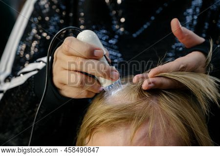 Diagnostic Complex For Microscopic Examination Of Hair And Skin Of The Scalp.