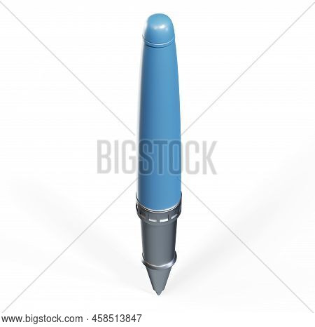 Ball Pen Mockup Isolated On White Background - 3d Render