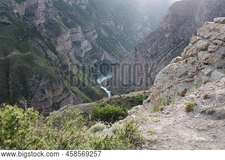 North-eastern Caucasus. The Republic Of Dagestan. A Fragment Of The Sulak River In The Famous Sulak 