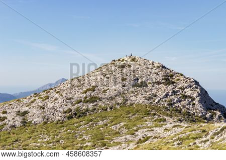 View Of The Mountains Near Valldemosa In Mallorca (balearic Islands)