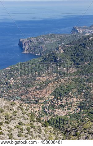 View Of The Mountains Near Valldemosa In Mallorca (balearic Islands)