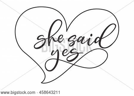 Bride Tribe Hand Drawn Lettering Quote. Wedding Inspiration Calligraphy Crd Isolated On White Backgr