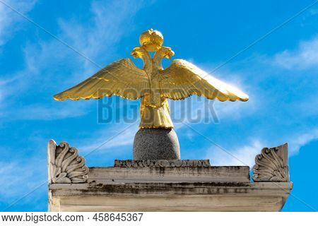 Russia Russian Eagle State Symbol Karaim Official Federation Flag City, From Patriotism Travel From 
