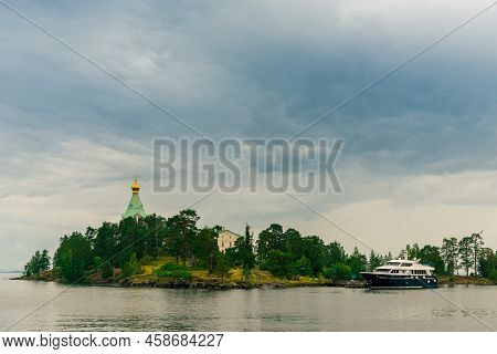 Church Of Saint Nicholas On Valaam Island, Russia