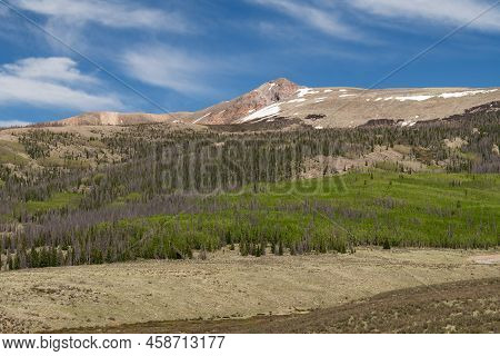 13,383 Foot Mount Baldy Cinco Can Be Viewed From The Silver Thread Scenic Byway, Which One Can Trave