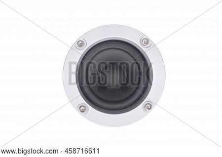 A Speaker Isolated On A White Background