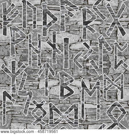Runes. Magical Runic Vector & Photo (Free Trial) | Bigstock