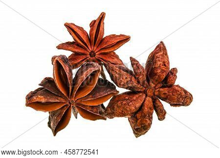Star Anise Is The Fruit Of A Plant Called Illicium Verum, An Evergreen Native Of Vietnam And Southwe