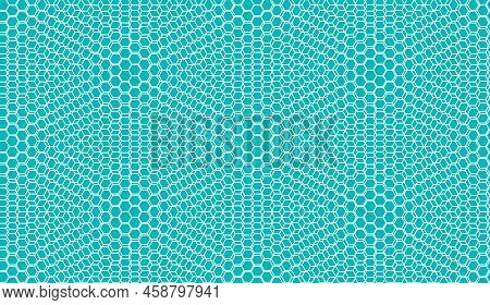 Geometric Seamless Pattern Background. Simple Graphic Print. Vector Repeating Line Hexagon Texture. 