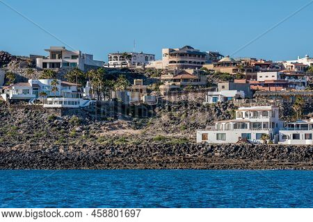 An Overlooking Landscape View Of Puerto Penasco, Mexico