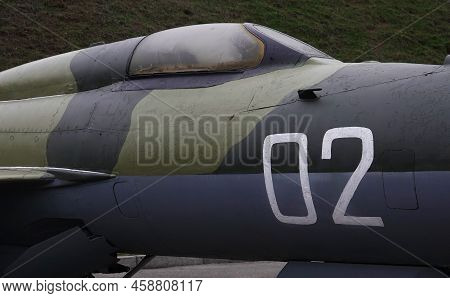 Kiev, Ukraine December 10, 2020: Mig-23 Jet Fighter In The Museum Of Military Equipment For Public V