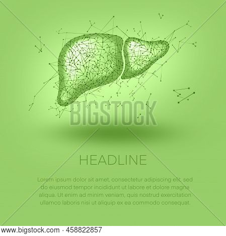 The Concept Of A Healthy Bee And Donation.3d Illustration Advertising Of Hepatoprotectors And Medici