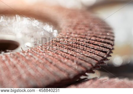 Grinding Discs For Angle Grinders Close-up, Repair Materials