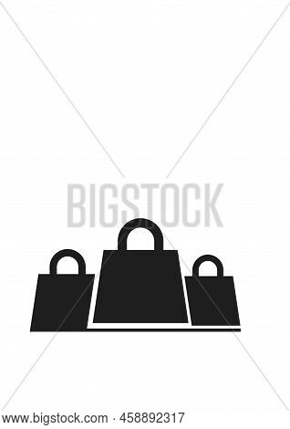 Online Shop Logo Template Modern Icon  Vector