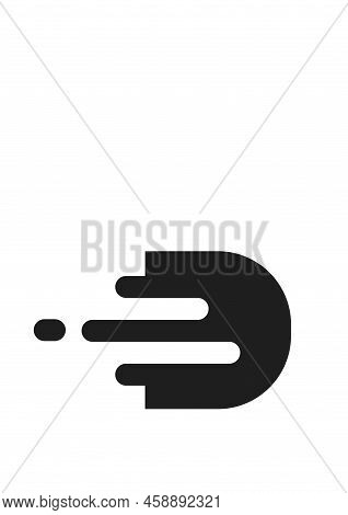Letter D Logo Vector. Illustration Of Alphabet
