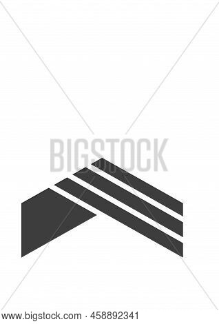 Roof House Icon Modern Minimalistic Logo. Vector