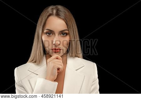 Confident Stylish Woman. Leader Or Ceo In Corparate Business. Leadership Concept