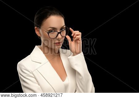 Confident Stylish Woman. Leader Or Ceo In Corparate Business. Leadership Concept