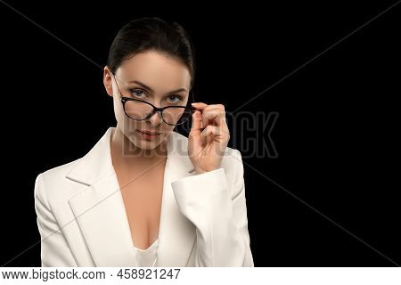 Confident Stylish Woman. Leader Or Ceo In Corparate Business. Leadership Concept