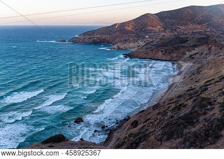 Tibouda Beach Near By Nador City In Morocco