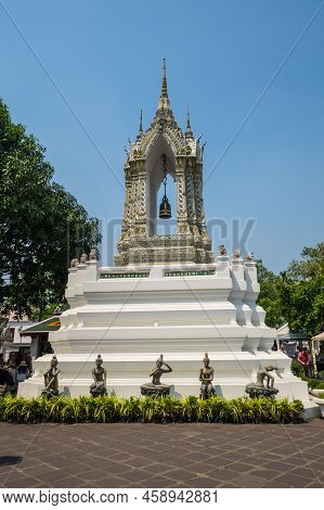 Bangkok, Thailand - February 22, 2020: Wat Pho (known Also As The Temple Of The Reclining Buddha) Is