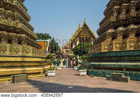 Wat Pho (known Also As The Temple Of The Reclining Buddha) Is A Buddhist Temple Complex In Bangkok, 