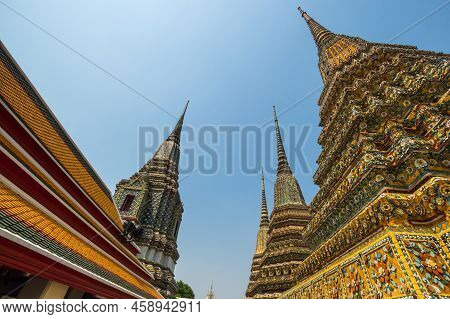 Wat Pho (known Also As The Temple Of The Reclining Buddha) Is A Buddhist Temple Complex In Bangkok, 
