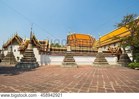 Wat Pho (known Also As The Temple Of The Reclining Buddha) Is A Buddhist Temple Complex In Bangkok, 