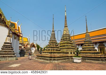 Wat Pho (known Also As The Temple Of The Reclining Buddha) Is A Buddhist Temple Complex In Bangkok, 
