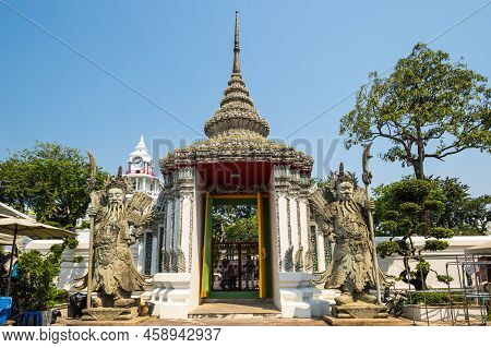 Wat Pho (known Also As The Temple Of The Reclining Buddha) Is A Buddhist Temple Complex In Bangkok, 