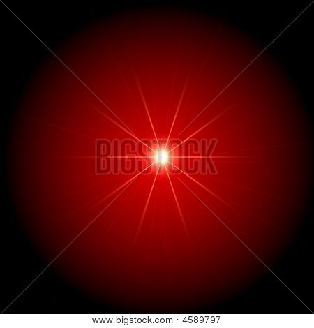 Stelle nella nuvola rossa