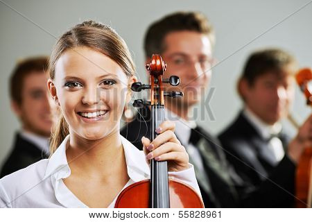 Classical Music, Woman Portrait