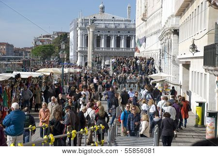 Mass tourism in Venice, Italy