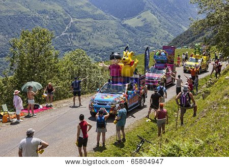 Haribo Vehicles In Pyrenees