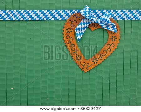 Rusty Heart On Green